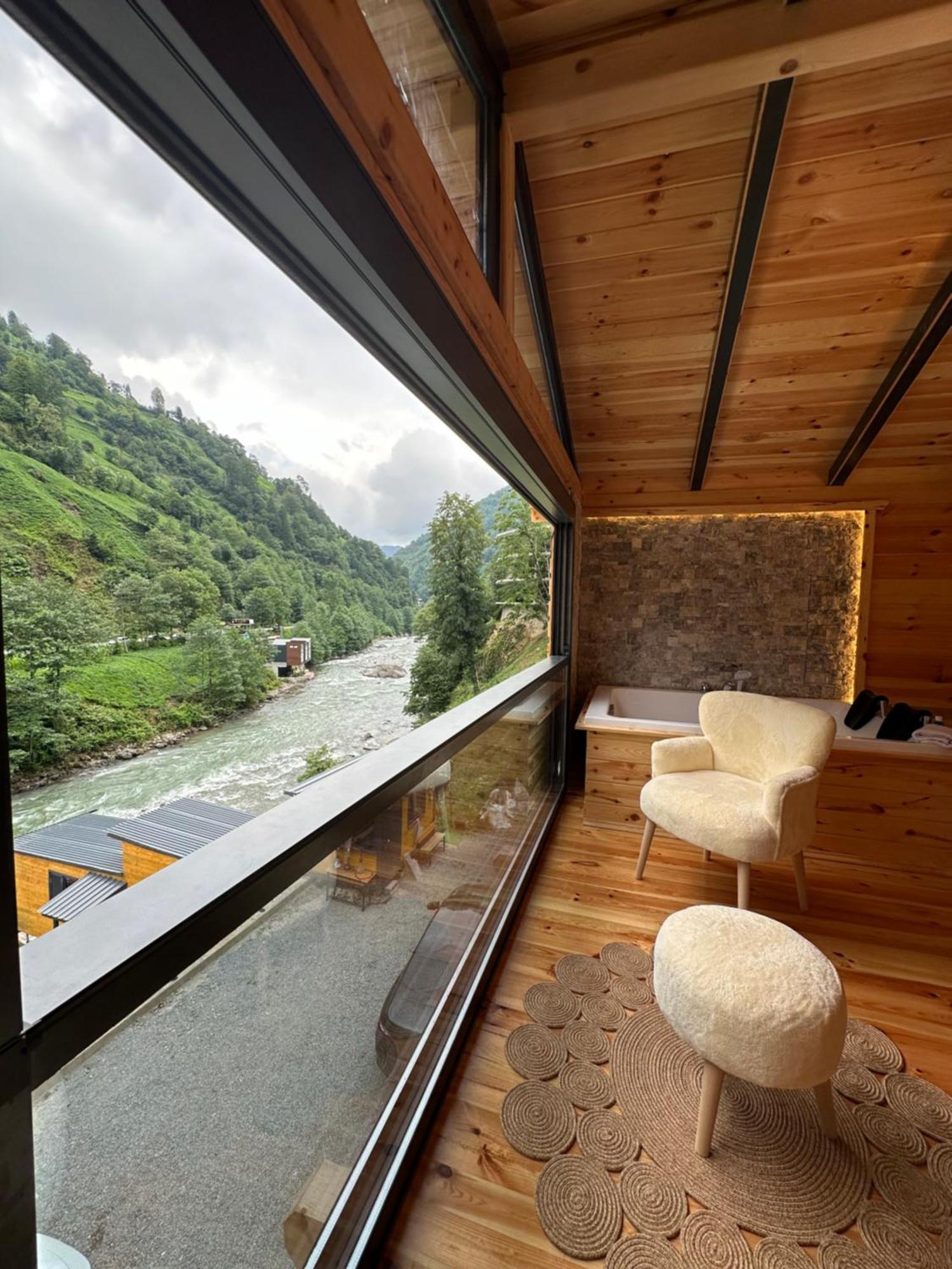 Nayon Bungalov Çamlıhemşin Esterno foto